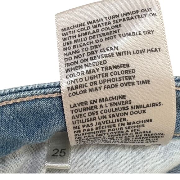 L’Agence Ruth Straight Leg Jeans - Light Blue - Picture 6 of 7